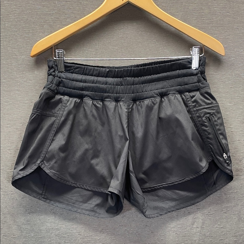 Lululemon Athletica Charcoal Gray Athletic Shorts